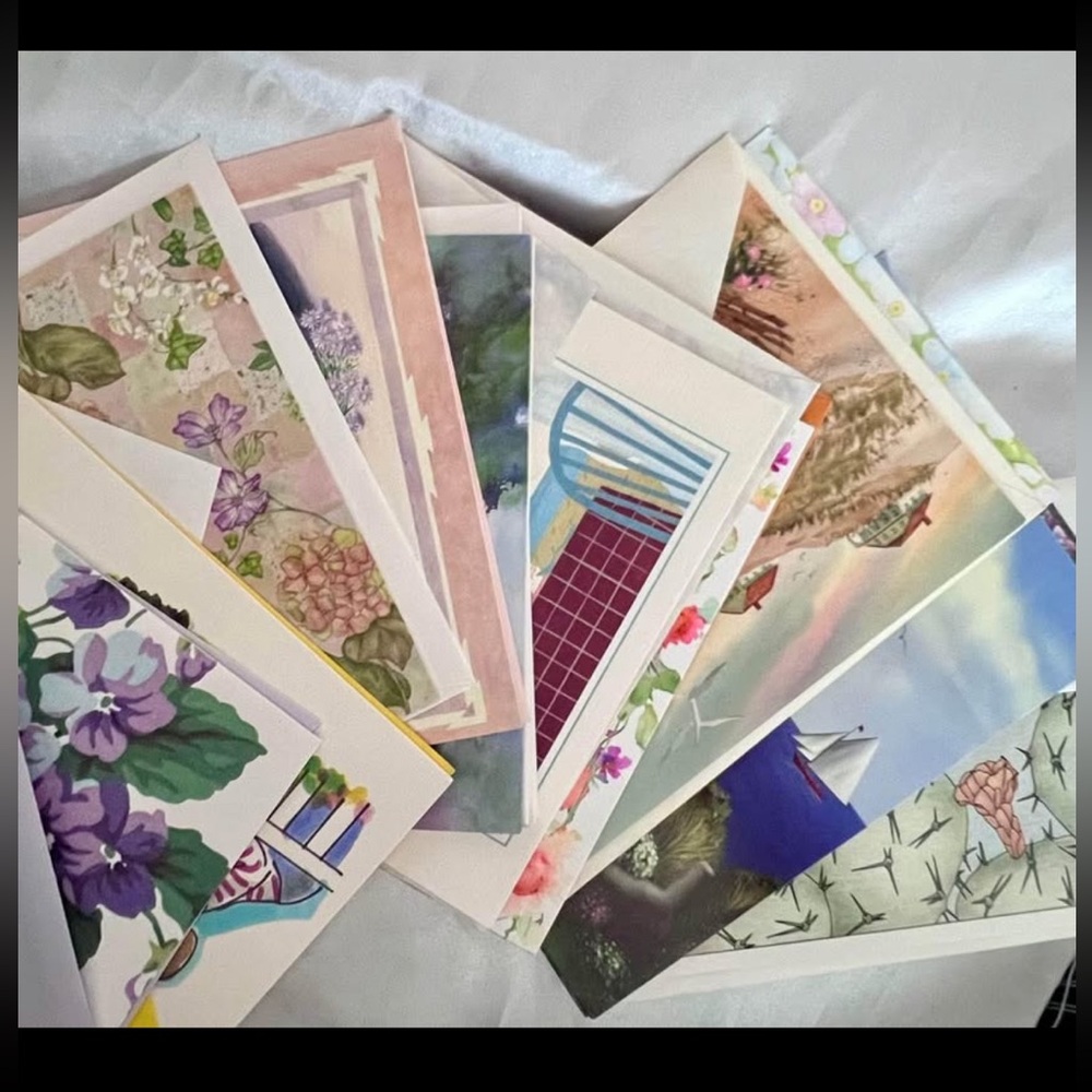 Notecards Assorted Set of 12 New Cards Use for your Posh Sales! - Picture 3 of 9